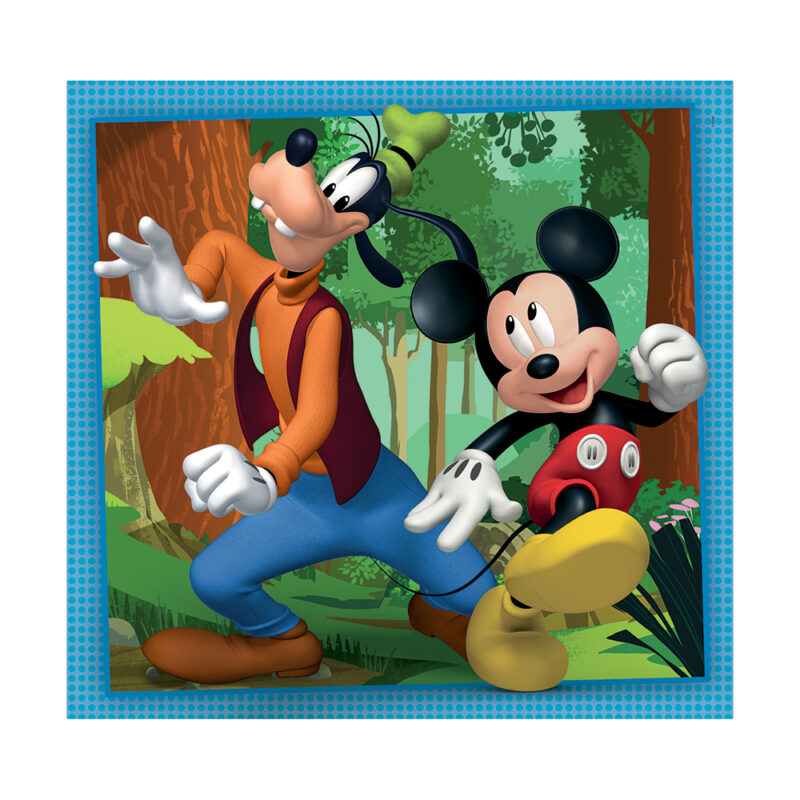 Clementoni Παιδικό Παζλ Super Color Disney Mickey And Friends 3x48 τμχ