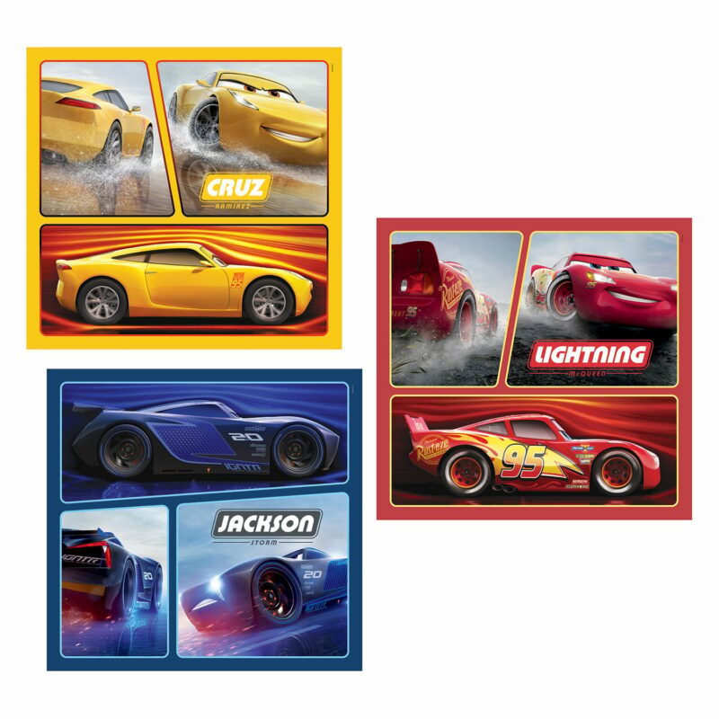 Clementoni Παιδικό Παζλ Super Color Disney Cars 3×48 τμχ 5772245