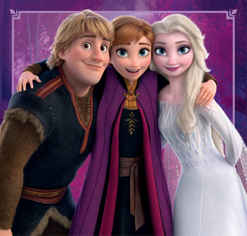 Clementoni Παιδικό Παζλ Super Color Disney Frozen II 3×48 τμχ 5960498