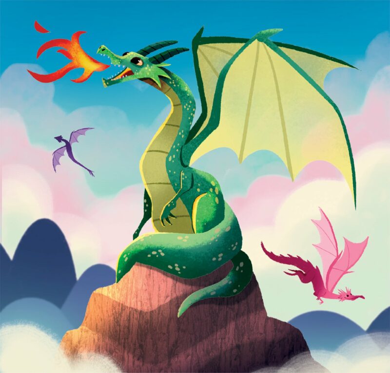 Clementoni Παιδικό Παζλ Super Color Fantastic Creatures 3×48 τμχ 5772271