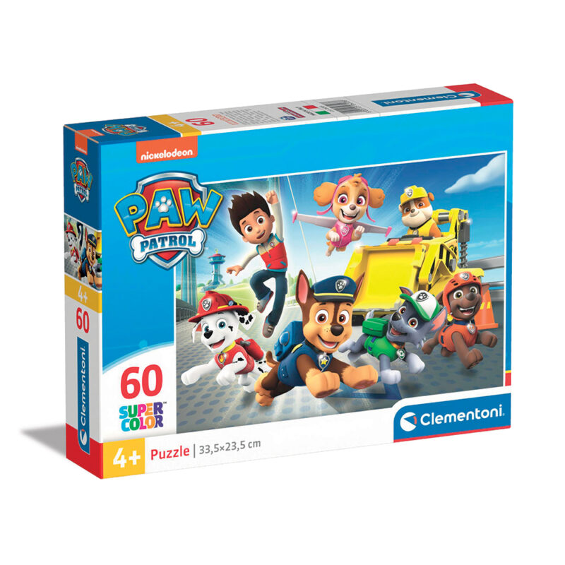 Clementoni Παιδικό Παζλ Super Color Nickelodeon Paw Patrol 60 τμχ