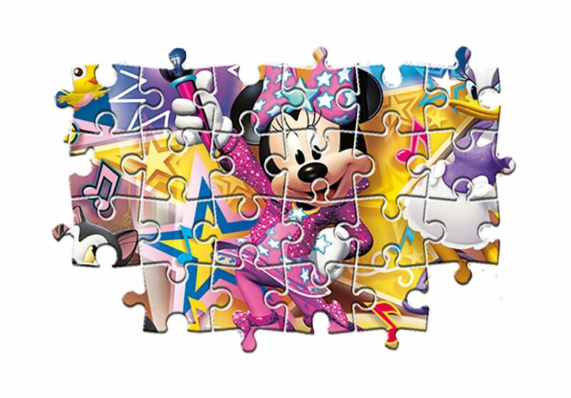 Clementoni Παιδικό Παζλ Maxi Supercolor Disney Minnie 60 τμχ 5960527
