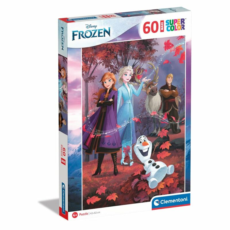 Clementoni Παιδικό Παζλ Maxi Supercolor Disney Frozen II 60 τμχ 5653787