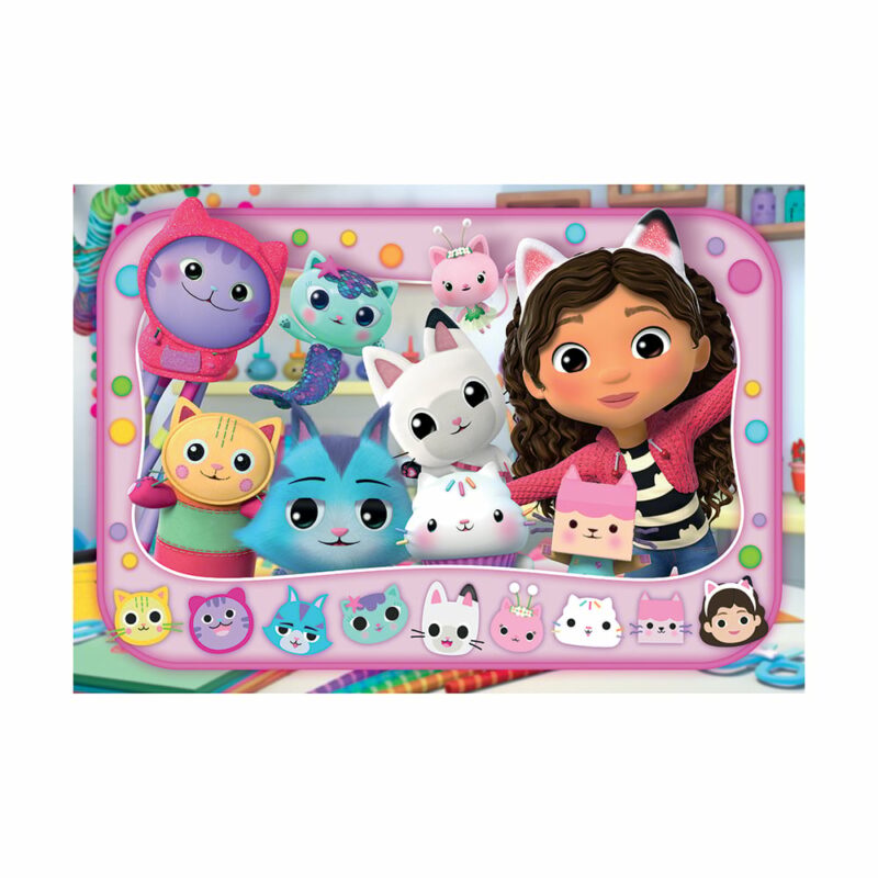 Clementoni Παιδικό Παζλ Maxi Super Color Gabby’s Dollhouse 60 τμχ 5582402