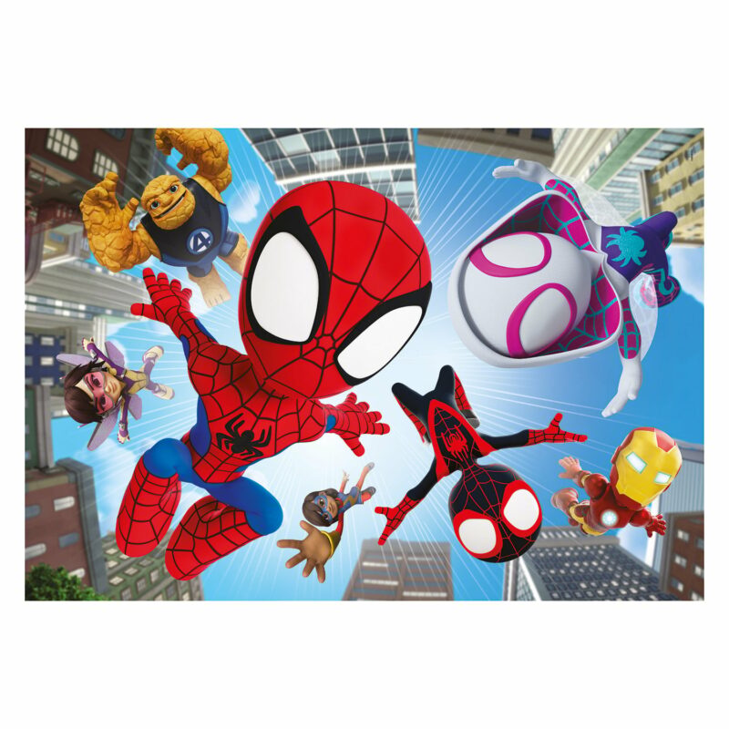 Clementoni Παιδικό Παζλ Maxi Supercolor Marvel Spidey και οι Απίθανοι Φίλοι του 104 τμχ 5684085