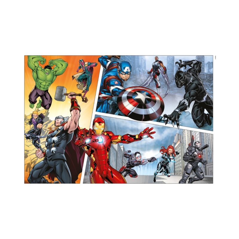 Clementoni Παιδικό Παζλ Super Color The Avengers 104 τμχ 5960709