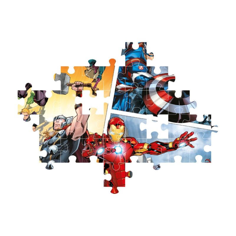 Clementoni Παιδικό Παζλ Super Color The Avengers 104 τμχ 5960710
