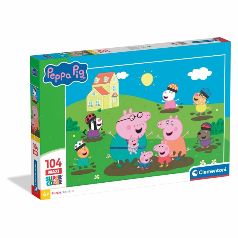 Clementoni Παιδικό Παζλ Maxi Supercolor Peppa Pig 104 τμχ 5960713