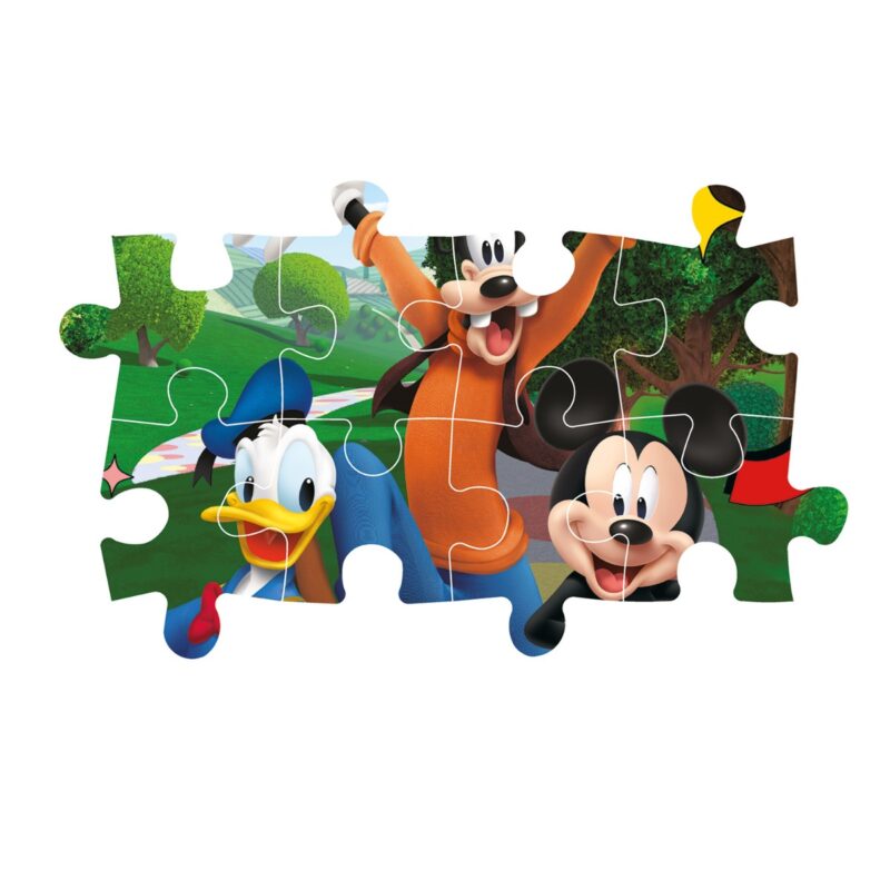 Clementoni Παιδικό Παζλ Maxi Supercolor Disney Mickey Mouse Club House 104 τμχ 5960719