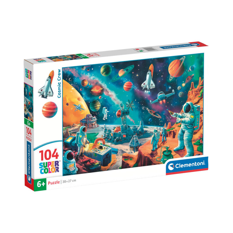 Clementoni Παιδικό Παζλ Super Color Cosmic Crew 104 τμχ 4847666