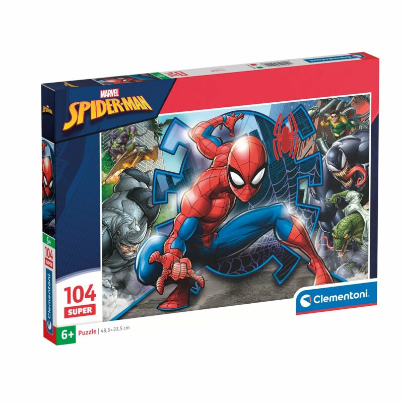 Clementoni Παιδικό Παζλ Super Color Marvel SpiderMan 104 τμχ 5684102