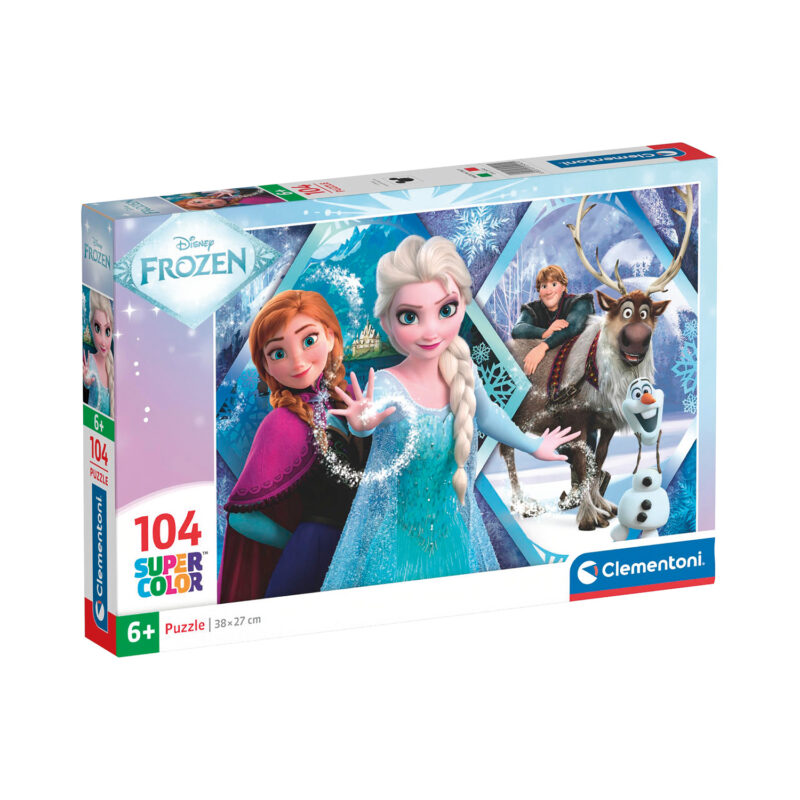 Clementoni Παιδικό Παζλ Super Color Disney Frozen 104 τμχ 4847720