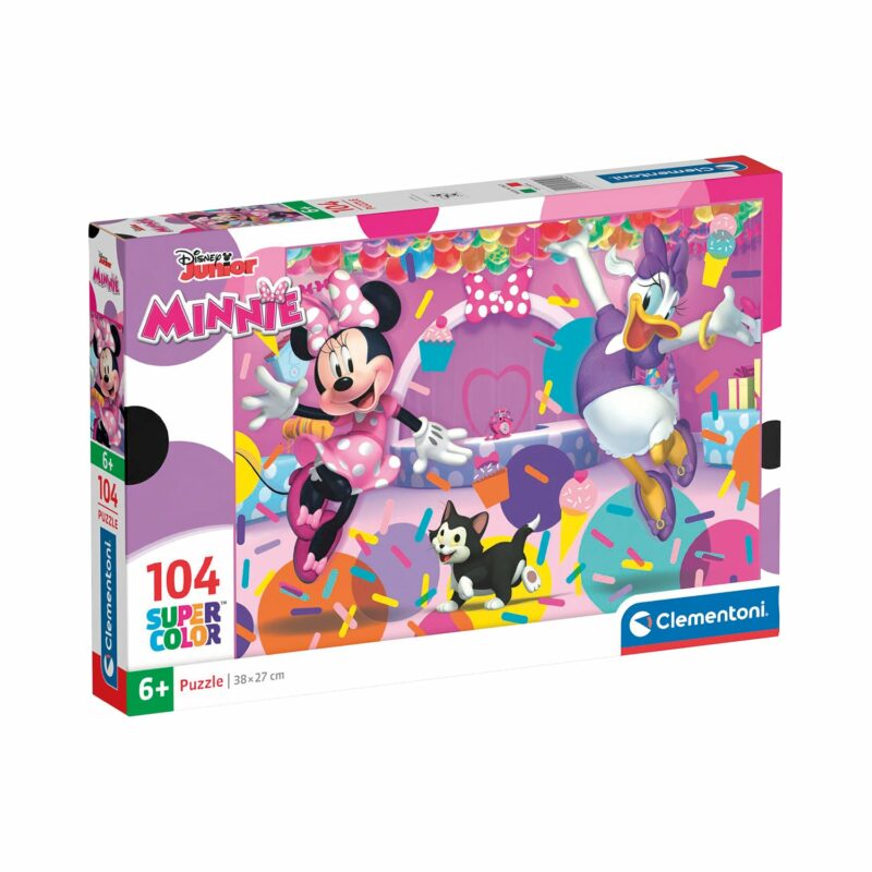 Clementoni Παιδικό Παζλ Super Color Disney Minnie 104 τμχ 5684112