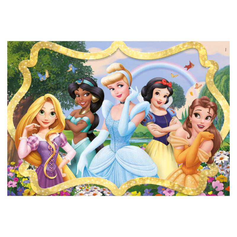 Clementoni Παιδικό Παζλ Super Color Disney Prinncess 104 τμχ 5010058