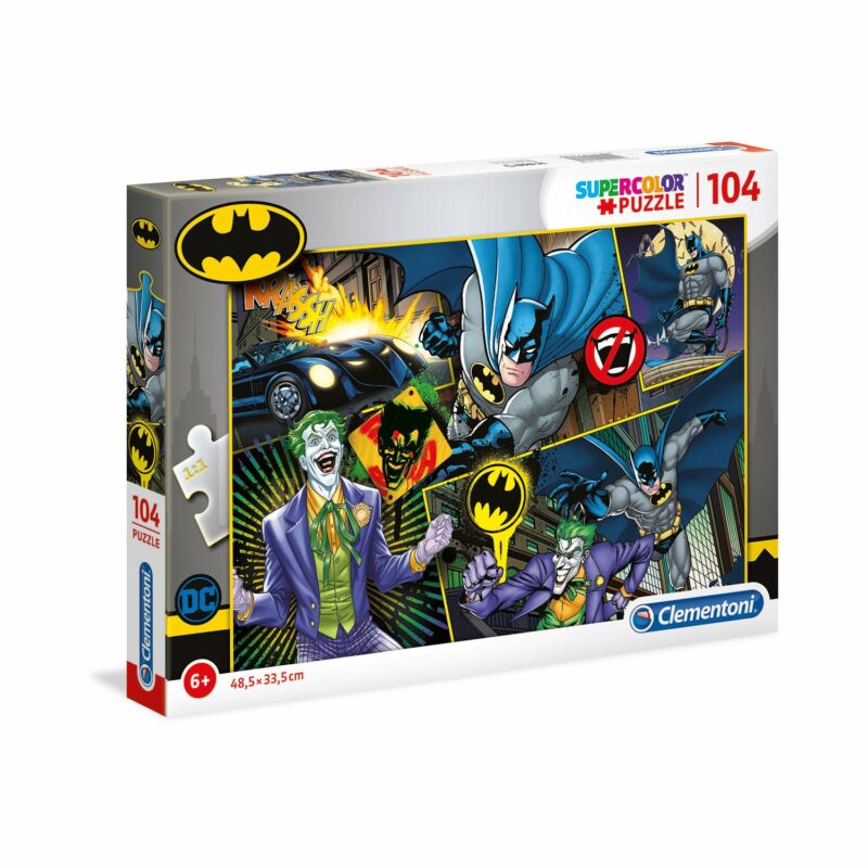 Clementoni Παιδικό Παζλ Super Color Batman 104 τμχ 5989598