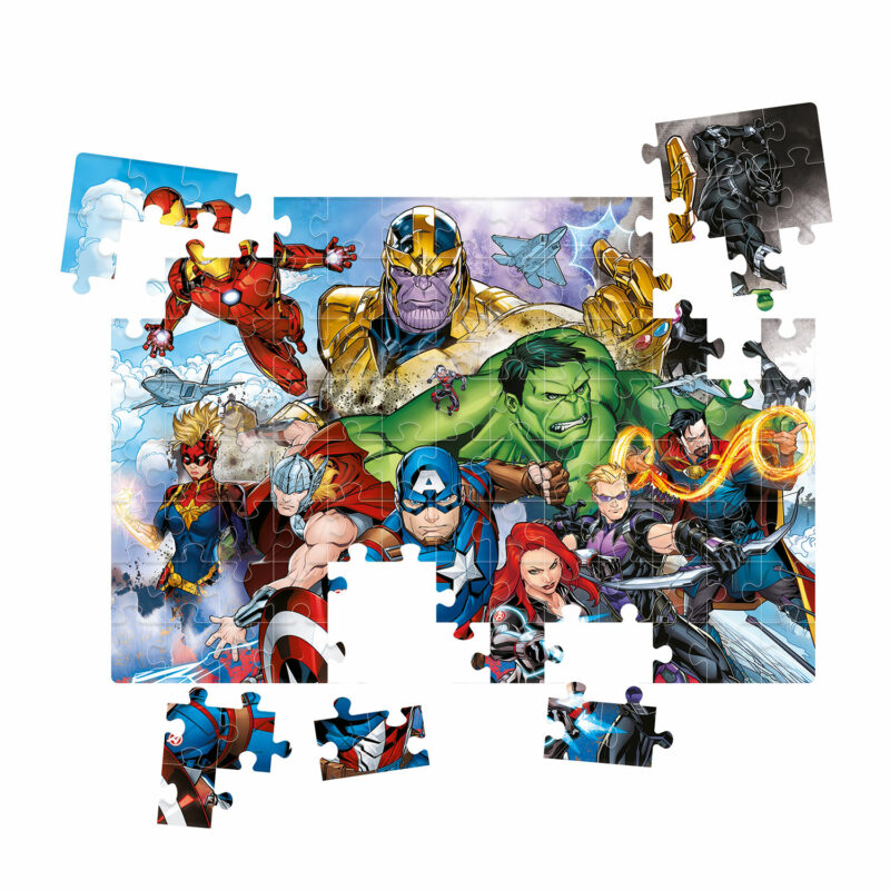 Clementoni Παιδικό Παζλ Super Color The Avengers 104 τμχ