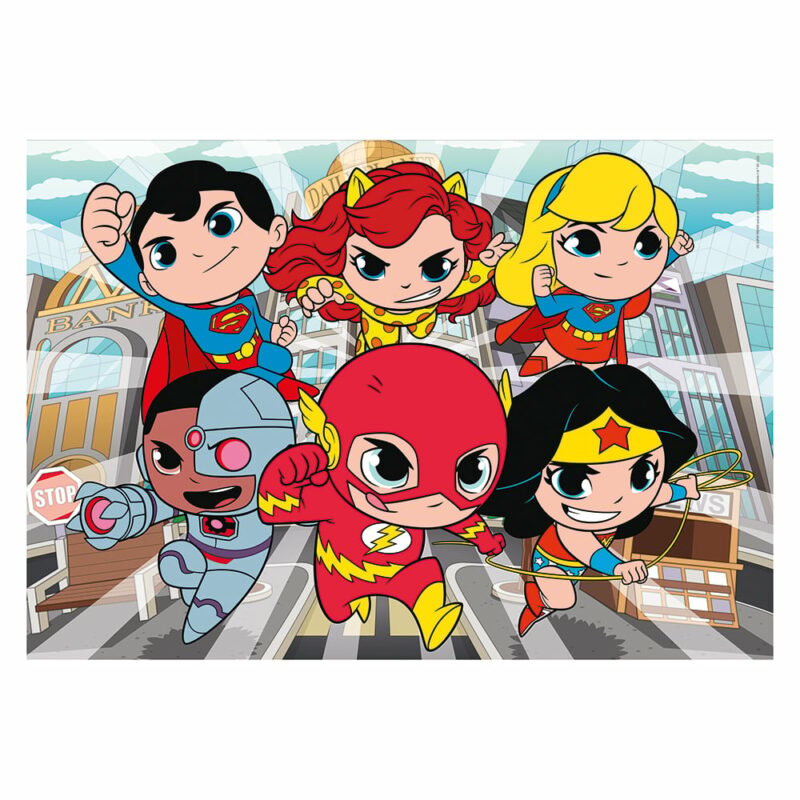 Clementoni Παιδικό Παζλ Maxi Super Color Superfriends 104 τμχ 5513813