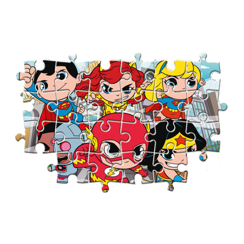 Clementoni Παιδικό Παζλ Maxi Super Color Superfriends 104 τμχ