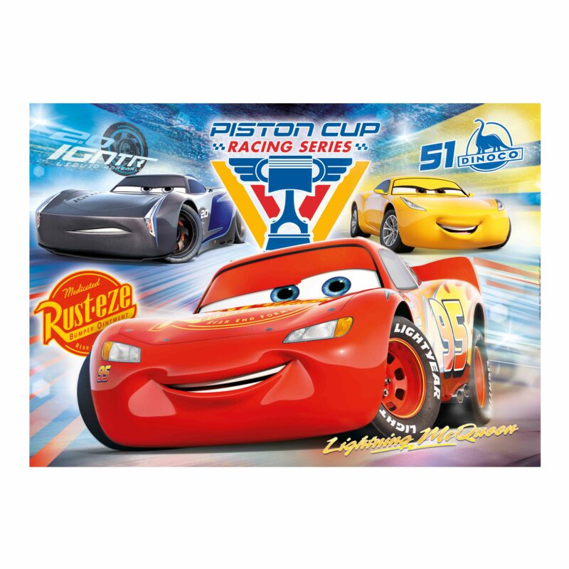 Clementoni Παιδικό Παζλ Super Color Cars: Piston Cup Legends 104 τμχ