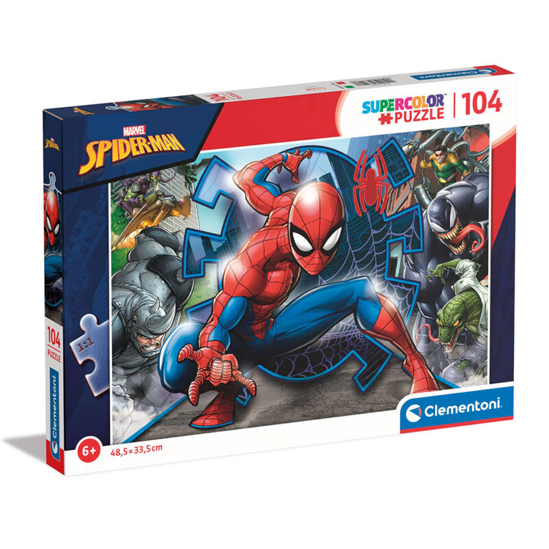 Clementoni Παιδικό Παζλ Super Color SpiderMan 104 τμχ 4957178