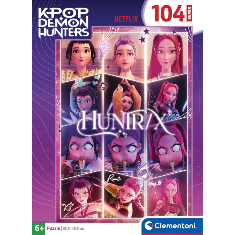 Clementoni Παζλ Super K-Pop Demon Hunters 104 τμχ 5404569