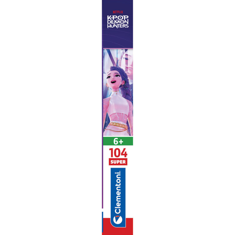 Clementoni Παζλ Super Color Pop Demon Hunters 104 τμχ 5370822