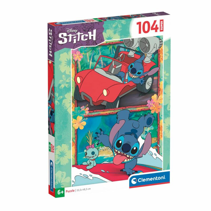 Clementoni Παιδικό Παζλ Super Color Disney Stitch 104 τμχ 5684138