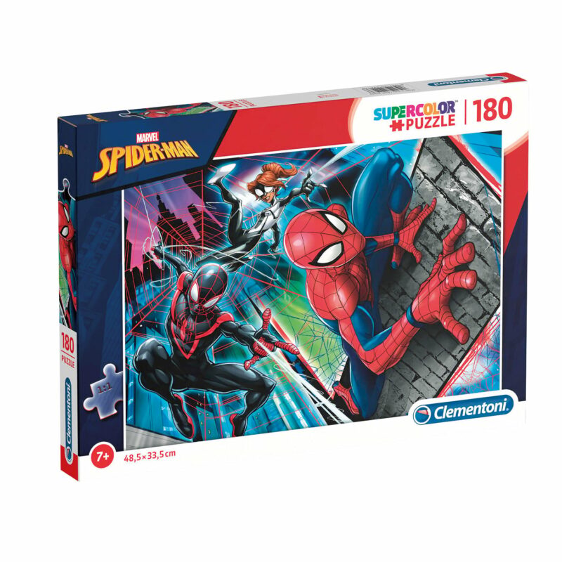 Clementoni Παιδικό Παζλ Supercolor Marvel SpiderMan 180 τμχ 5684464