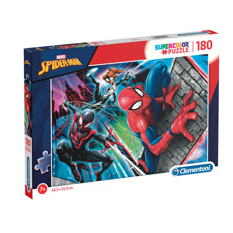 Clementoni Παιδικό Παζλ Supercolor Marvel SpiderMan 180 τμχ 5303459