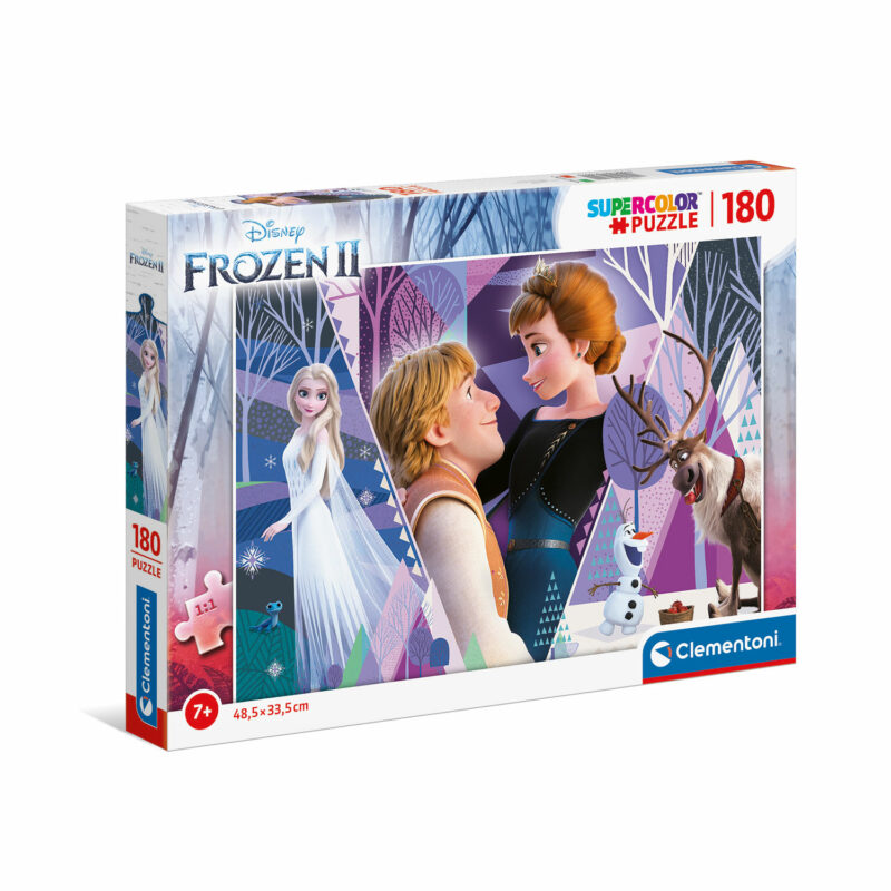 Clementoni Παιδικό Παζλ Super Color Frozen 2 180 τμχ 5433389