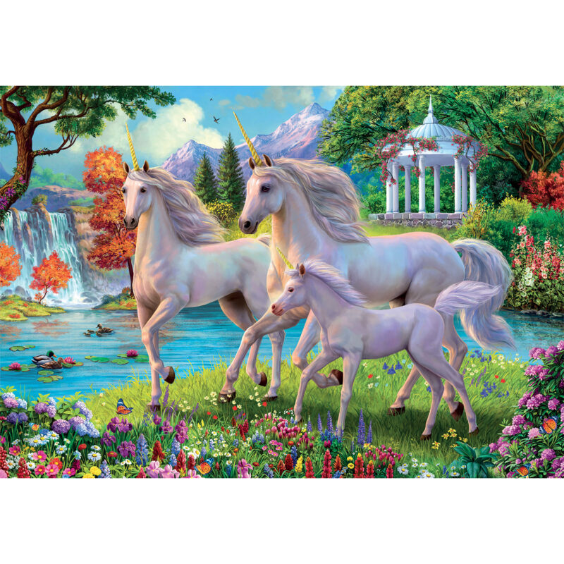 Clementoni Παζλ Super Super Color Μονόκεροι στον Καταρράκτη 180 τμχ 5370797
