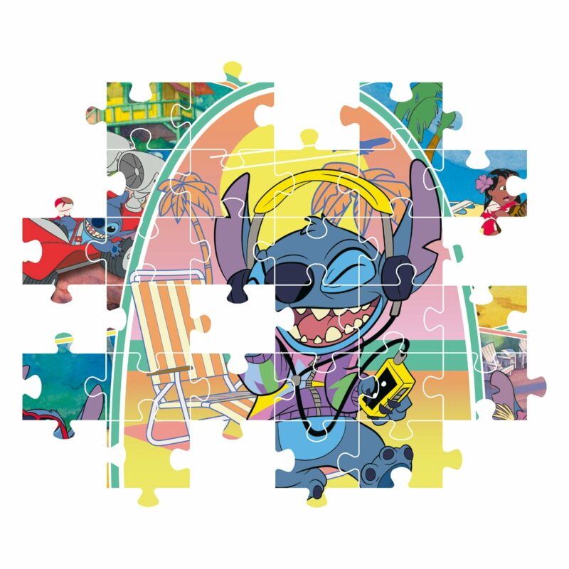 Clementoni Παιδικό Παζλ Supercolor Disney Stitch 180 τμχ 5960620