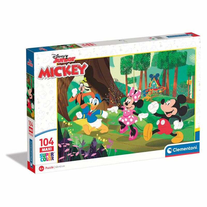 Clementoni Παιδικό Παζλ Maxi Supercolor Disney Mickey And Friends 104 τμχ 5653772