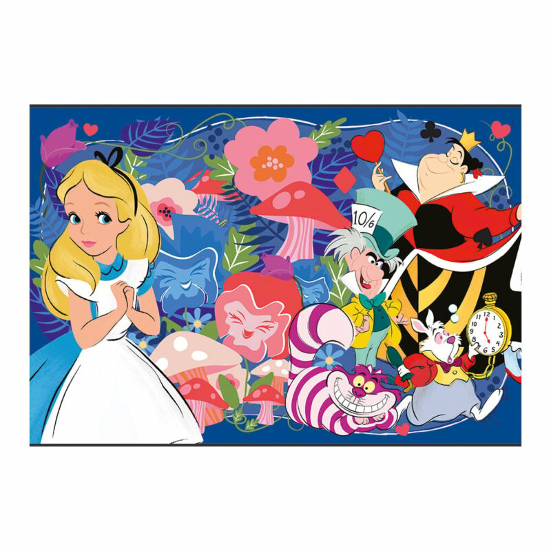 Clementoni Παιδικό Παζλ Supercolor Disney Αλίκη Στη Χώρα Των Θαυμάτων 104 τμχ 5772229