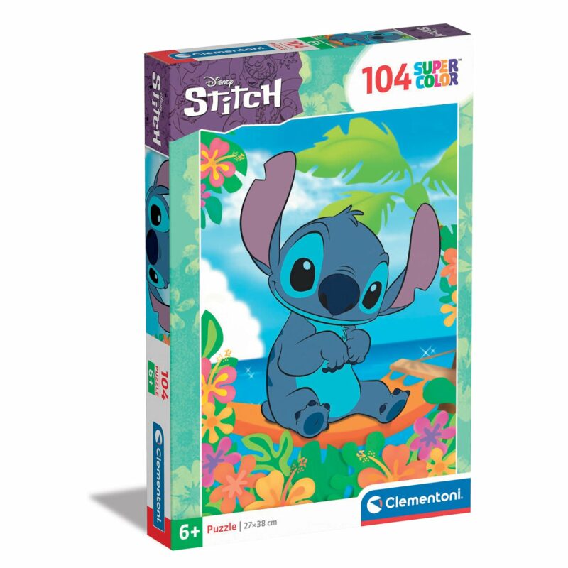 Clementoni Παιδικό Παζλ Super Color Disney Stitch 104 τμχ 5664117