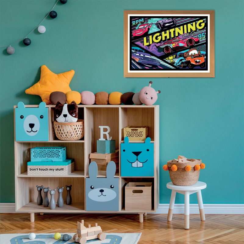 Clementoni Παιδικό Παζλ Glowing Lights Disney Cars Glow Racers 104 τμχ 5582433