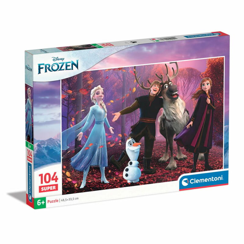 Clementoni Παιδικό Παζλ Super Color Disney Frozen 104 τμχ 5582569