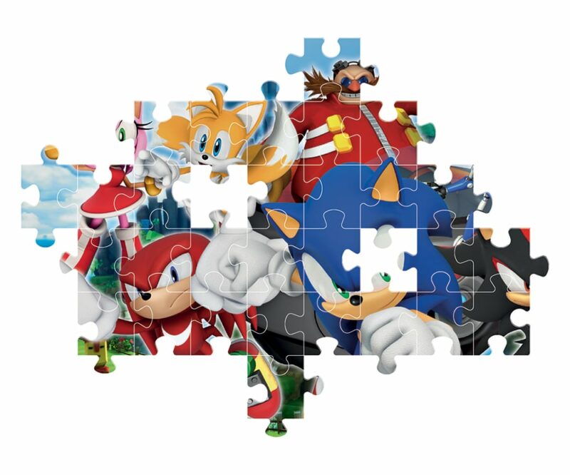Clementoni Παιδικό Παζλ Super Color Sonic The Hedgehog 104 τμχ 5664062