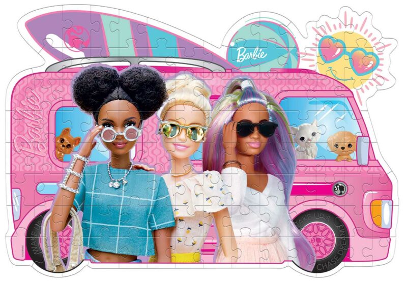 Clementoni Παιδικό Παζλ Super Color Barbie 104 τμχ 5654004