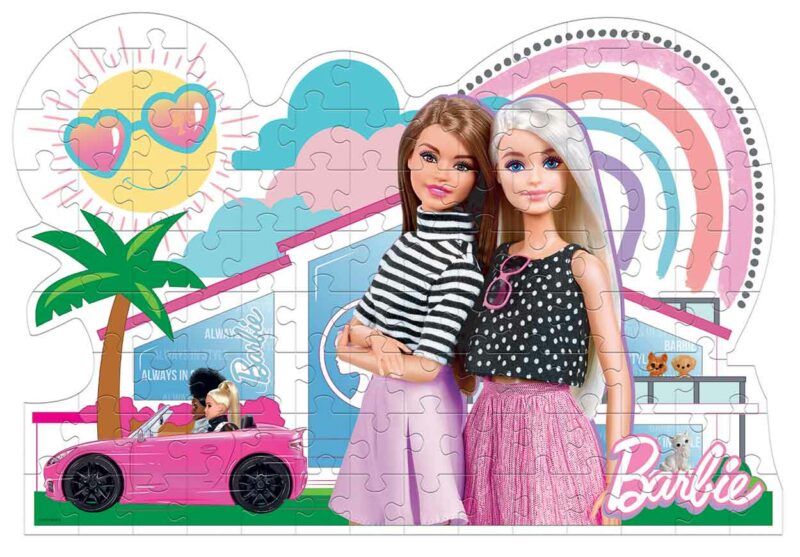 Clementoni Παιδικό Παζλ Super Color Barbie 104 τμχ