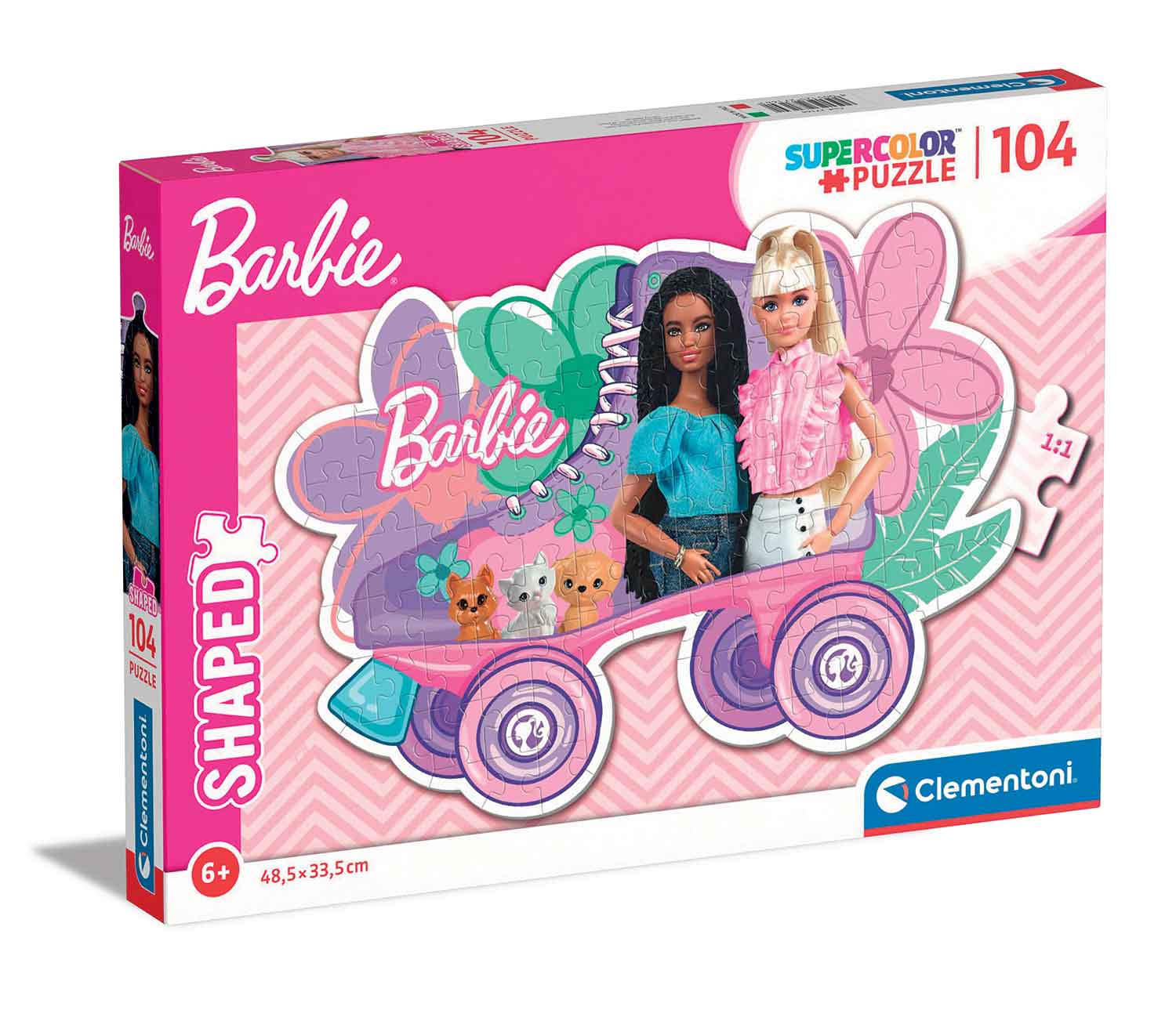 Clementoni Παιδικό Παζλ Super Color Barbie 104 τμχ