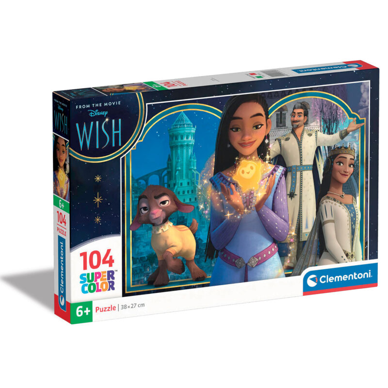 Clementoni Παιδικό Παζλ Super Color Disney Wish 104 τμχ