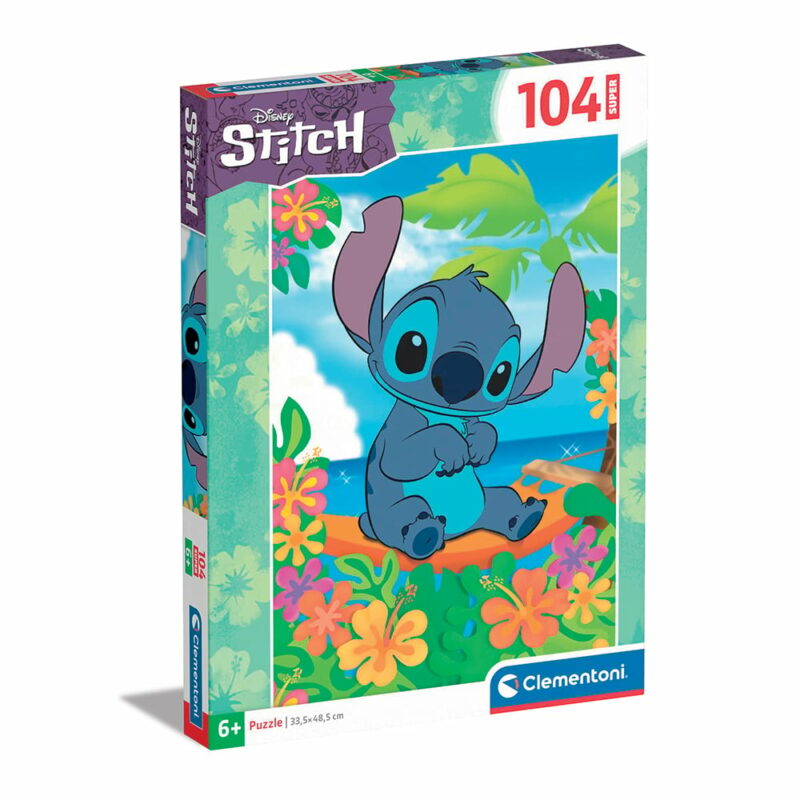 Clementoni Παιδικό Παζλ Super Color Disney Stitch 104 τμχ 5582265