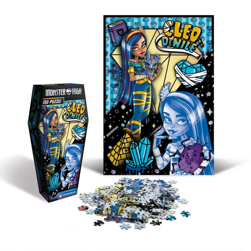 Clementoni Παιδικό Παζλ Monster High Coffin Pack Cleo Denile 150 τμχ 5683648