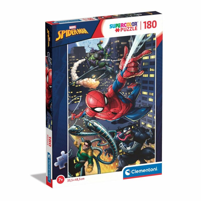 Clementoni Παιδικό Παζλ Supercolor Marvel Spiderman 180 τμχ 5989606