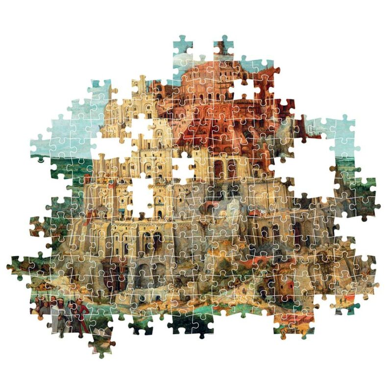 Clementoni Παζλ Museum Collection Bruegel: Ο Πύργος Της Βαβέλ 1500 τμχ – Compact Box 5684162