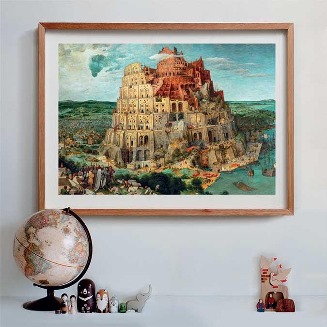 Clementoni Παζλ Museum Collection Bruegel: Ο Πύργος Της Βαβέλ 1500 τμχ – Compact Box 5684163