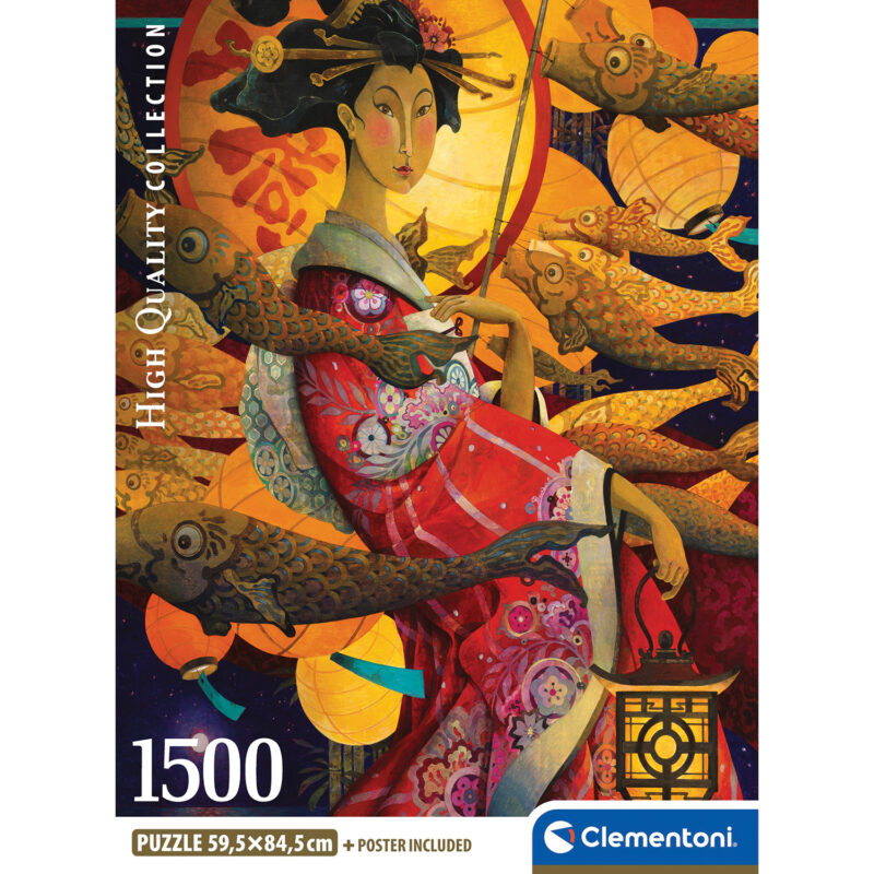 Clementoni Παζλ High Quality Collection O Χορός των Koinobori 1500 τμχ – Compact Box 5458909
