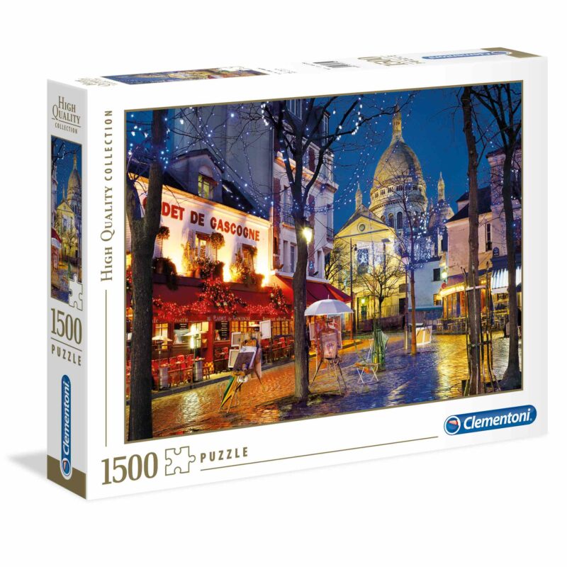 Clementoni Παζλ High Quality Collection Παρίσι Montmartre 1500 τμχ 5513520