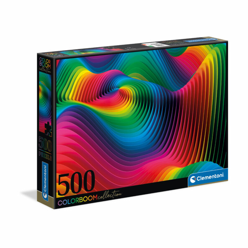 Clementoni Παζλ Colorboom Κύματα 500 τμχ